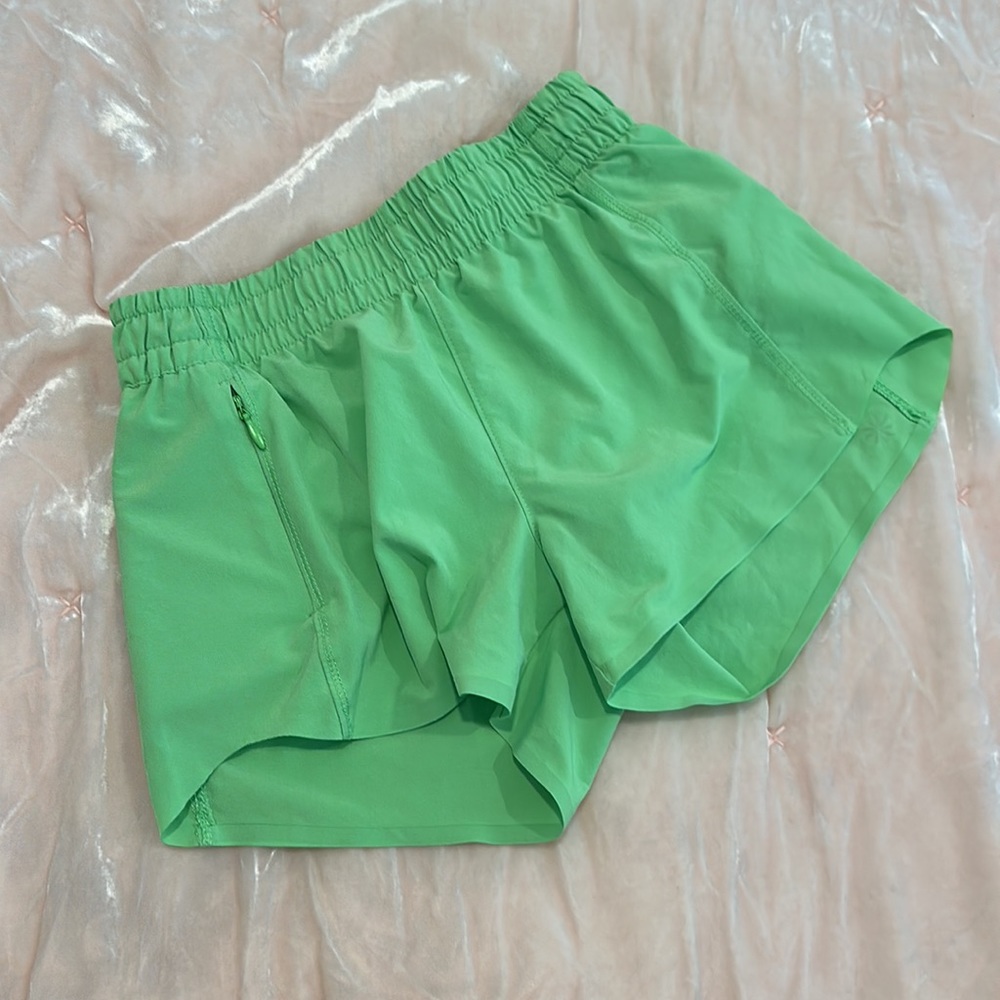Bright Green Athleta Girl’s Shorts